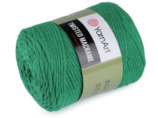 Pletací příze Twisted Macrame 500 g Balení: 1 ks, Varianta: 24 (759) zelená jedle