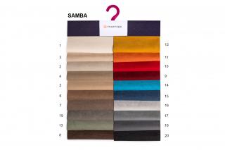 Potahová látka s elastanem vzhled semiš SAMBA Barva: Samba18