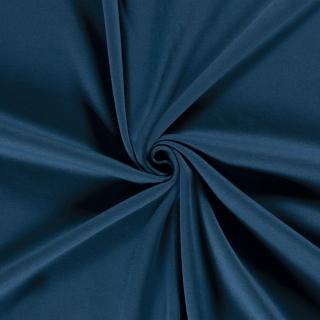 PŘEDOBJEDNÁVKA - Teplákovina počesaná 70 % bavlna, 30 % PES, 280 g/m2 Barva: Páví modrá