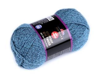 Příze pletací Everyday New Tweed 100 g Balení: 1 ks, Varianta: 4 (75107) modrá