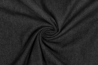 Riflovina 100% bavlna - 204 g/m2 Barva: Černá