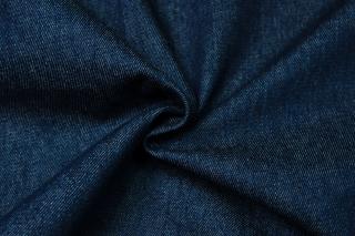 Riflovina praná 100 % bavlna - 330 g/m2 Barva: tmavě modrá
