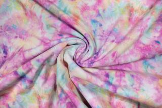 Softshell zimní růžová batika