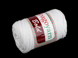 Špagetová pletací příze Bold 250 g Balení: 1 ks, Varianta: 1 (101) bílá