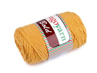 Špagetová pletací příze Bold 250 g Balení: 1 ks, Varianta: 4 (125) hořčicová