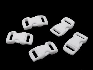Spona trojzubec prohnutá mini šíře 10 mm Balení: 10 pár, Varianta: 1 bílá