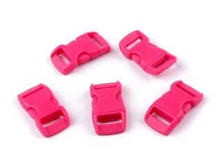 Spona trojzubec prohnutá mini šíře 10 mm Balení: 10 pár, Varianta: 2 pink
