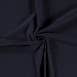Teplákovina elastická GOTS Barva: Modrá navy