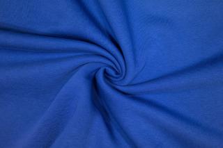Teplákovina počesaná monaco blue