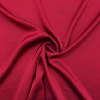 Umělé hedvábí / Silky Armani červené tmavé
