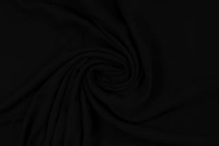 Viskózová tkanina černá
