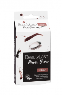 BeautyLash Power-Brow barva na obočí - světle hnědá (7 ml)