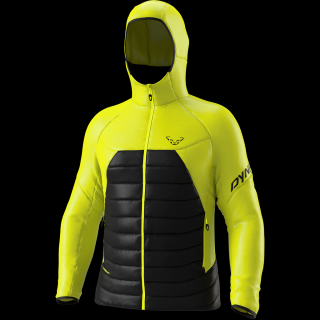 Bunda DYNAFIT RADICAL 3 PRL M HOOD JKT Barva: lime punch, Velikost: 48/M