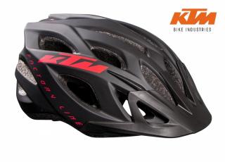 Cyklistická helma KTM FACTORY LINE LTD Barva: Černá, Velikost: L: 58 - 62 cm