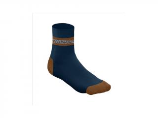 Cyklistické ponožky CRAZY CARBON SOCKS CARAMELLO Barva: caramello, Velikost: 35-38