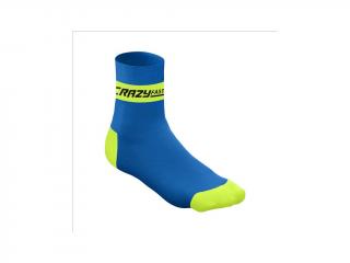 Cyklistické ponožky CRAZY CARBON SOCKS ENERGY-BLUETTE Barva: energy-bluette, Velikost: 39-42