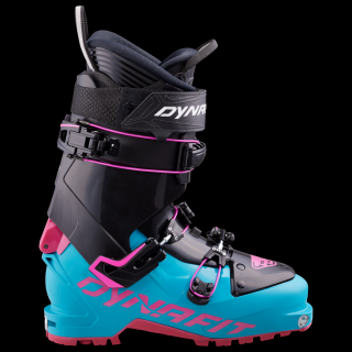 Dámské skialpové boty DYNAFIT SEVEN SUMMITS W Barva: Ocean/Flamingo, Velikost lyžáku: 24.5