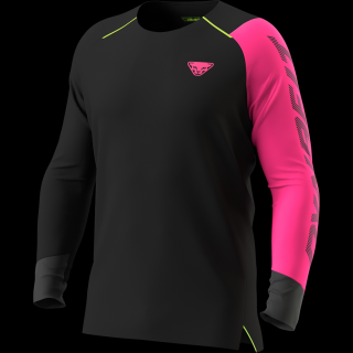 DYNAFIT DNA LONGSLEEVE M Barva: Pink glo/0910, Velikost: 50/L