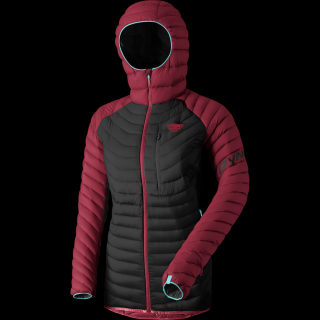 DYNAFIT RADICAL DOWN RDS HOODED JACKET WOMEN 22/23 Barva: Beed red/0910, Velikost: 36/S
