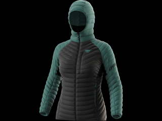 DYNAFIT RADICAL DOWN RDS HOODED JACKET WOMEN 24/25 Barva: Atlantic/0910, Velikost: 38/M