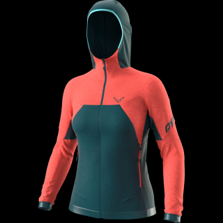 DYNAFIT TOUR WOOL THERMAL HOODED JACKET W 22/23 Barva: Hot coral/3010, Velikost: 36/S