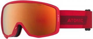 Juniorské lyžařské brýle ATOMIC COUNT JR SPHERICAL Barva: red