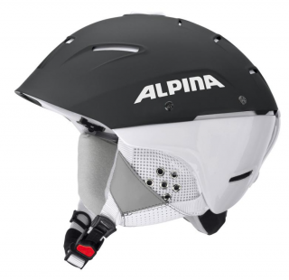 Lyžařská helma Alpina Cheos SL Barva: Černo - bílá, Velikost: 52 - 56