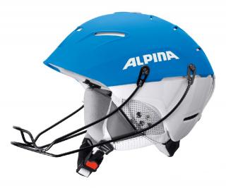 Lyžařská helma Alpina Cheos SL Barva: Modro - bílá, Velikost: 52 - 56