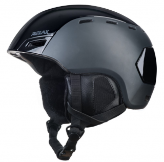 Lyžařská helma Relax Combo RH25 Barva: Černá, Velikost: L/XL: 58-61 cm