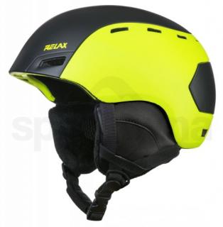 Lyžařská helma Relax Combo RH25 Barva: Černo - žlutá, Velikost: L/XL: 58-61 cm