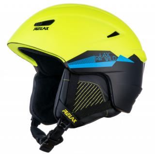 Lyžařská helma Relax WILD RH17E Barva: Žlutá, Velikost: M: 56 - 58