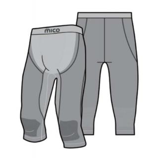 MICO CALZAMAGLIA 3/4 MAN ODOR ZERO XT2, GRIGIO, III 24/25 Velikost: M/L