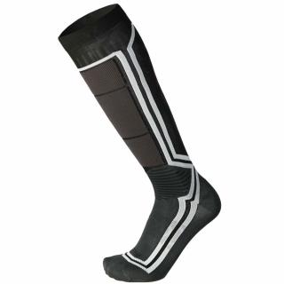 MICO LIGHT WEIGHT ODOR ZERO X-STATIC SKI SOCK, NERO/ANTRACITE 24/25 Velikost: M