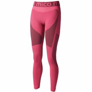 MICO WOMAN LONG TIGHT PANTS WARM CONTROL, NERO/AMARENA 24/25 Velikost: L