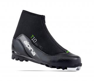 Pánské boty na běžky ALPINA T 10 Barva: Černo - zelená, Velikost: 38