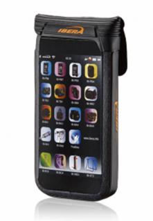 Pouzdro pro Smartphone 4.5 - 5  Waterproof na představec IBERA IB-PB16 Barva: Černá