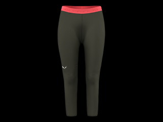 SALEWA CRISTALLO WARM AMR 3/4 TIGHTS W Barva: Dark olive, Velikost: 40/L