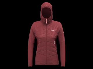 Salewa Ortles Hybrid TWR Jacket W Barva: syrah, Velikost: 40/L