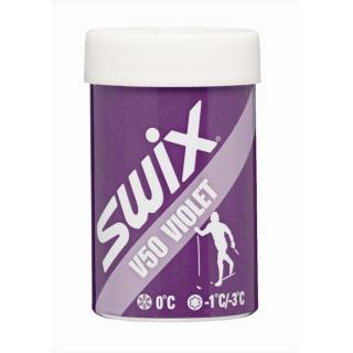 Stoupací vosk Swix V50 fialový 43g