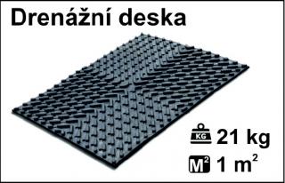 Stájová drenážní deska-PVC