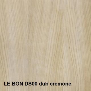 Skříňka do koupelny Q2 QB60 s umyvadlem Plan LE BON dekor bělený dub Šířka: 60cm, Barevné provedení: DS00- dekor dub cremone, typ umyvadla: LE BON…
