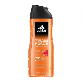 adidas osvěžující sprchový gel Team Force 3v1, 400 ml