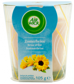 Air Wick vonná svíčka Summer Breeze 1 ks, 105g