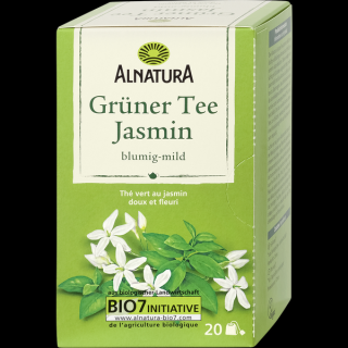 Alnatura Bio zelený čaj s jasmínem 20ks, 30g