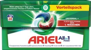Ariel All-in-1 Universal gelové kapsle na prádlo 38 ks
