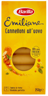 Barilla Emiliane Cannelloni Pasta allUovo 250 g