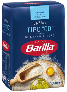 Barilla Farina grano tenero  00  vysoce kvalitní pšeničná mouka 1 kg