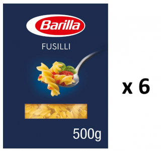 Barilla Fusilli Nr. 98, 6x500 g-VÝHODNÉ BALENÍ