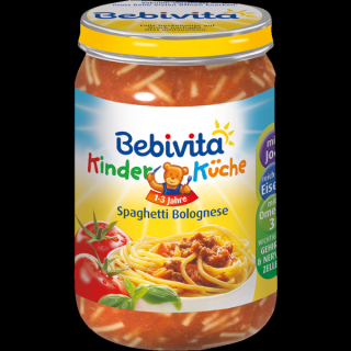 Bebivita od 1 roku Dětská kuchyně boloňské špagety 250g