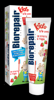 Biorepair dětská zubní pasta s příchutí jahod 0-6 let, 50 ml ml